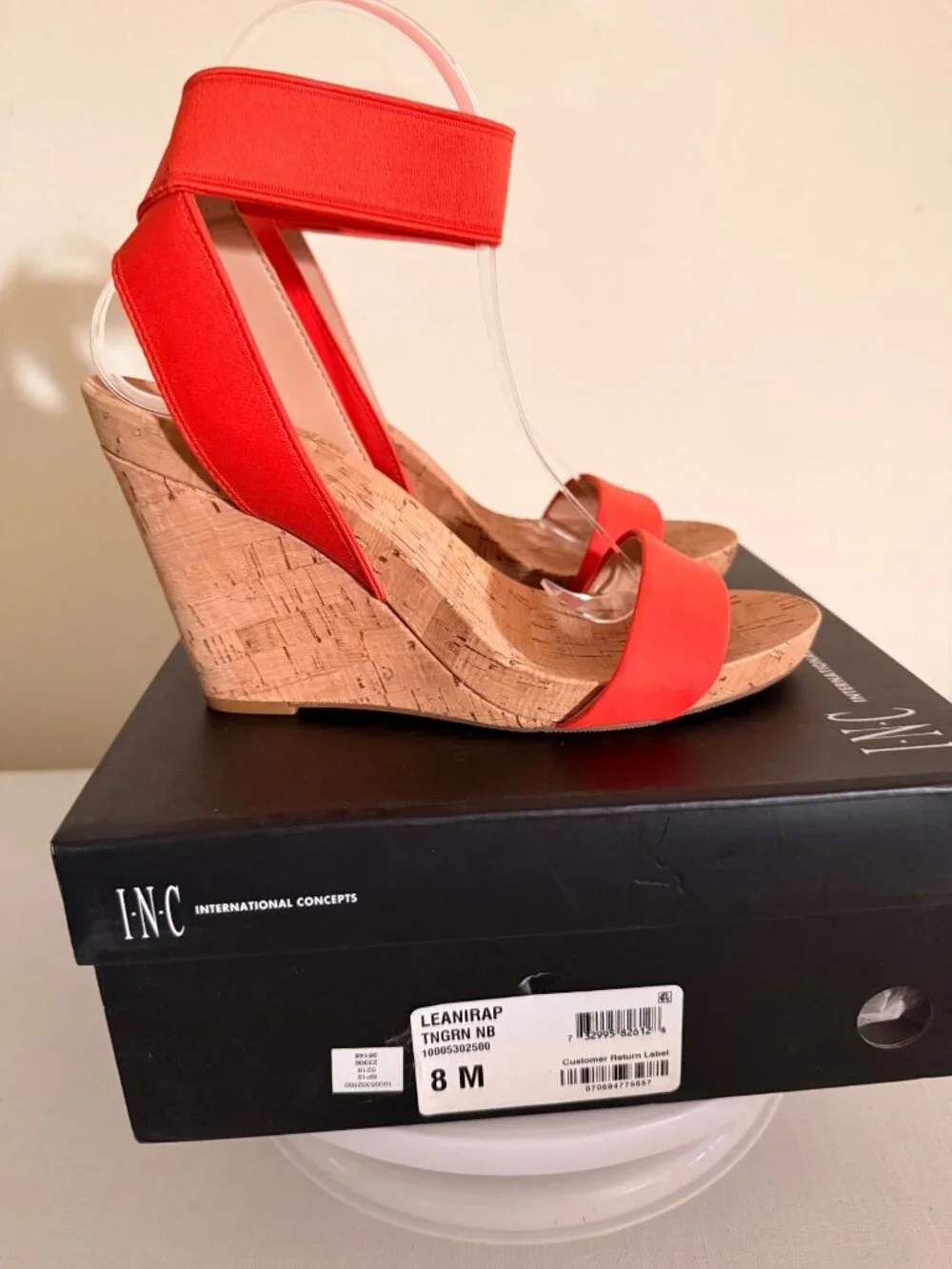 INC International Concepts bright tangerine